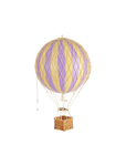 Móvil decorativo con globo aerostático lavender