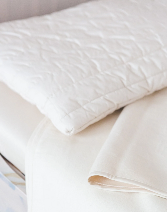 cotton pillow with lyocell filling