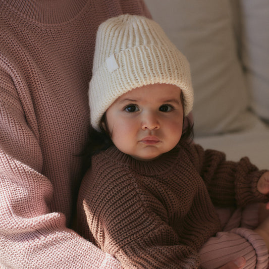 gorro cálido de lana merino