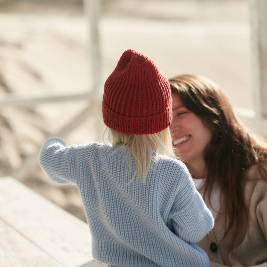 gorro cálido de lana merino