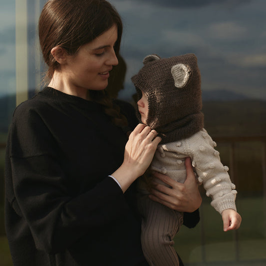 merino chimney with ears