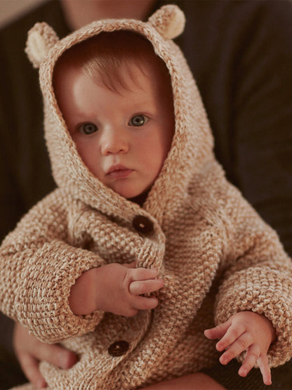 teddy bear cardigan