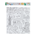 Playpa coloring book on a roll