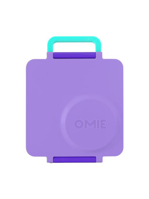 Fiambrera OmieBox con termo y compartimentos purple plum