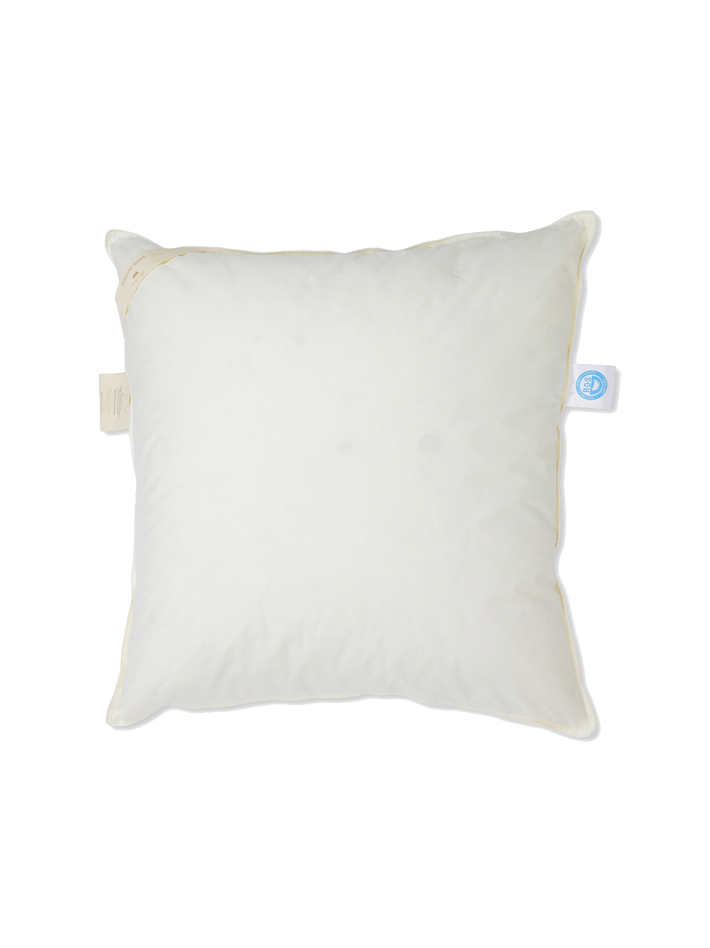 Pillow with feather filling 60x63 cm