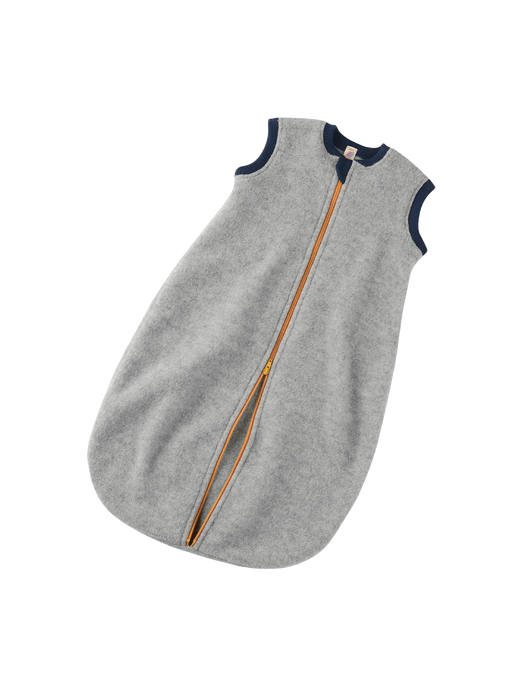 Merino wool sleeping bag with a zipper