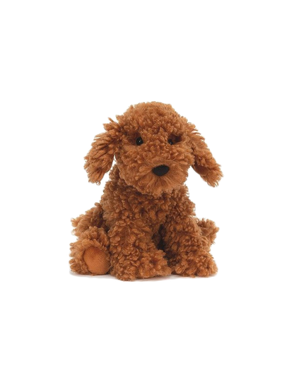 Shaggy poodle cuddly toy