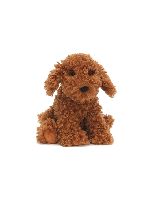 Shaggy poodle cuddly toy