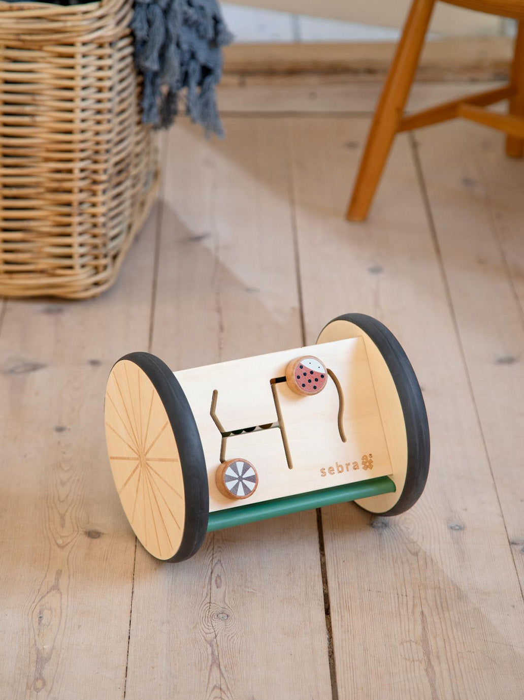 Giocattolo educativo in legno Activity Roller