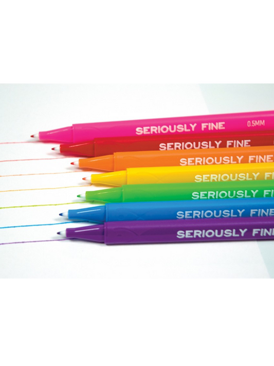 Bolígrafos finos de 0,7 mm Seriously Fine 36 colores