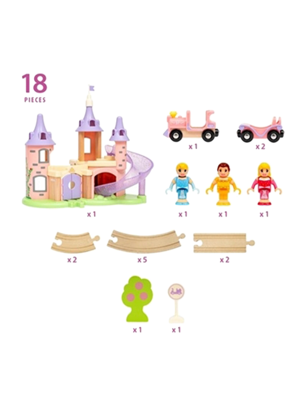 El set del Castillo de las Princesas de Disney