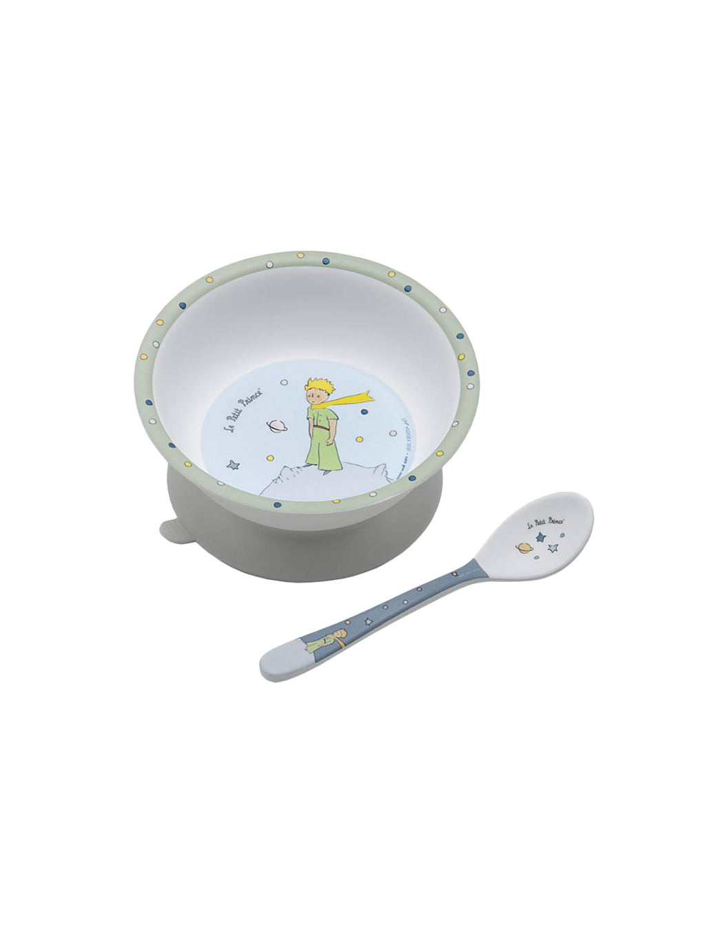 Melamine bowl and spoon set