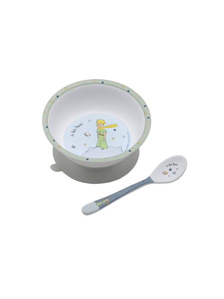 Melamine bowl and spoon set