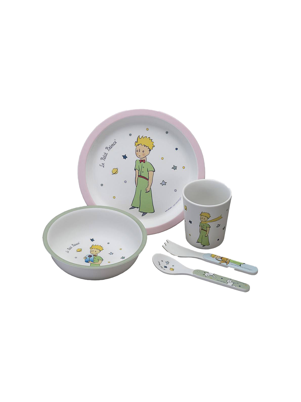 Set di piatti in melamina per bambini