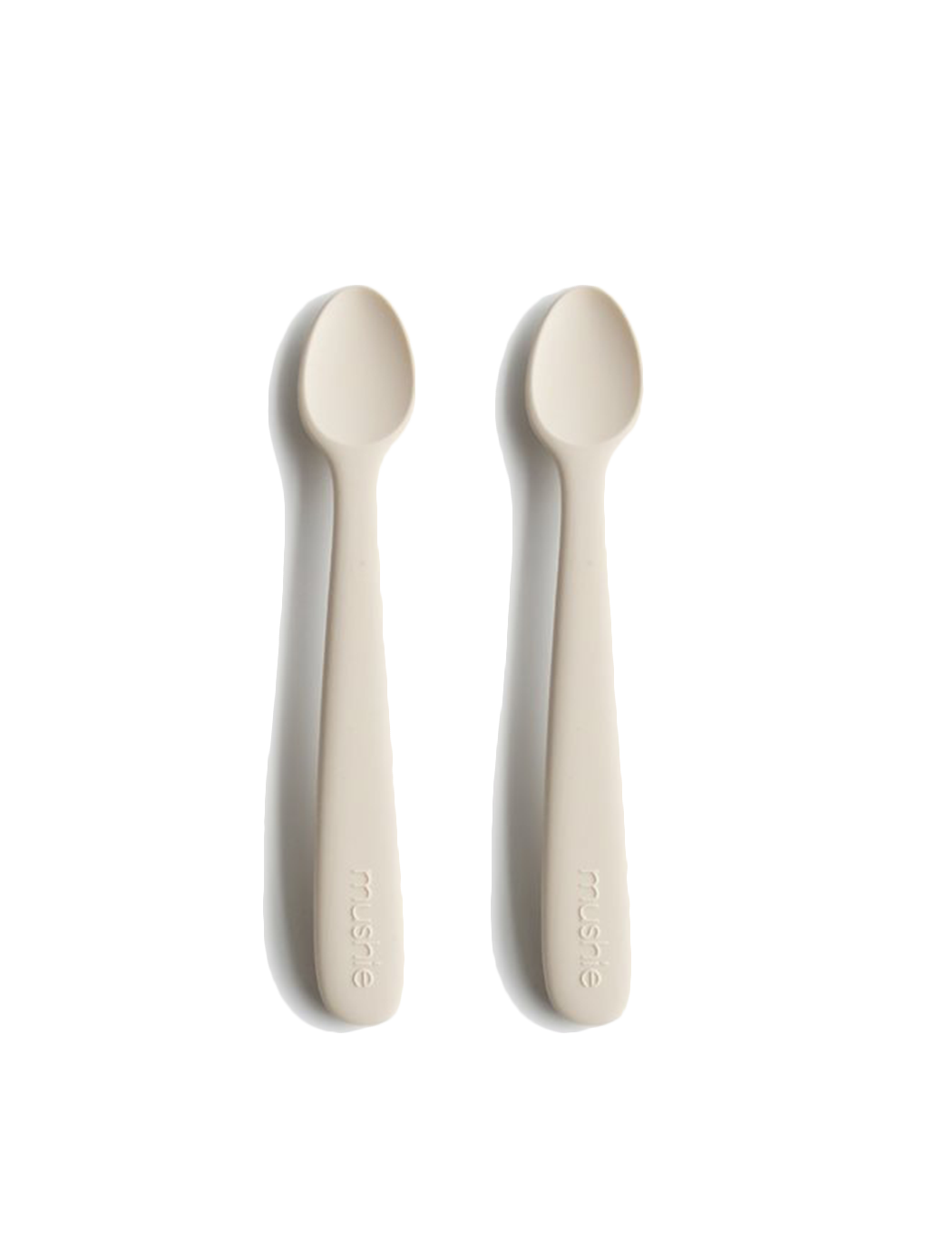 set of 2 silicone spoons for babies