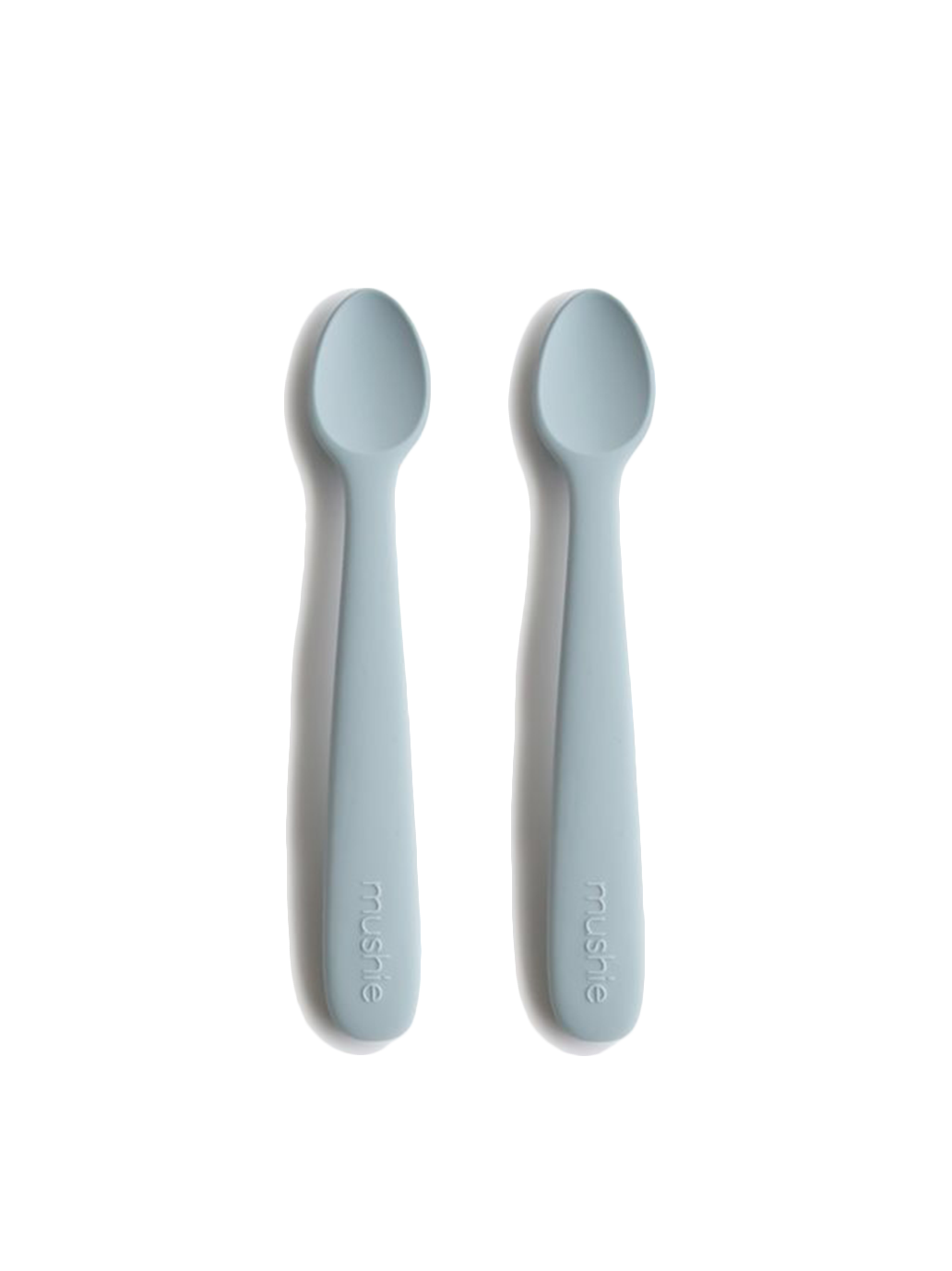 set of 2 silicone spoons for babies