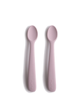 set of 2 silicone spoons for babies