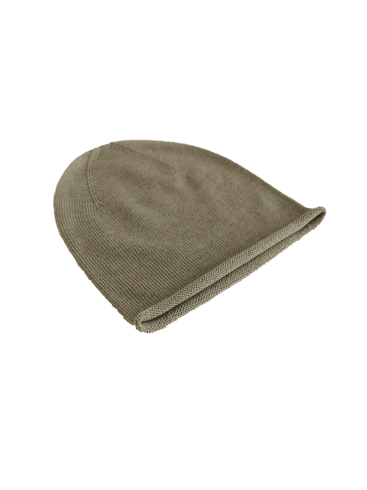 thin, year-round merino wool Efa Beanie hat