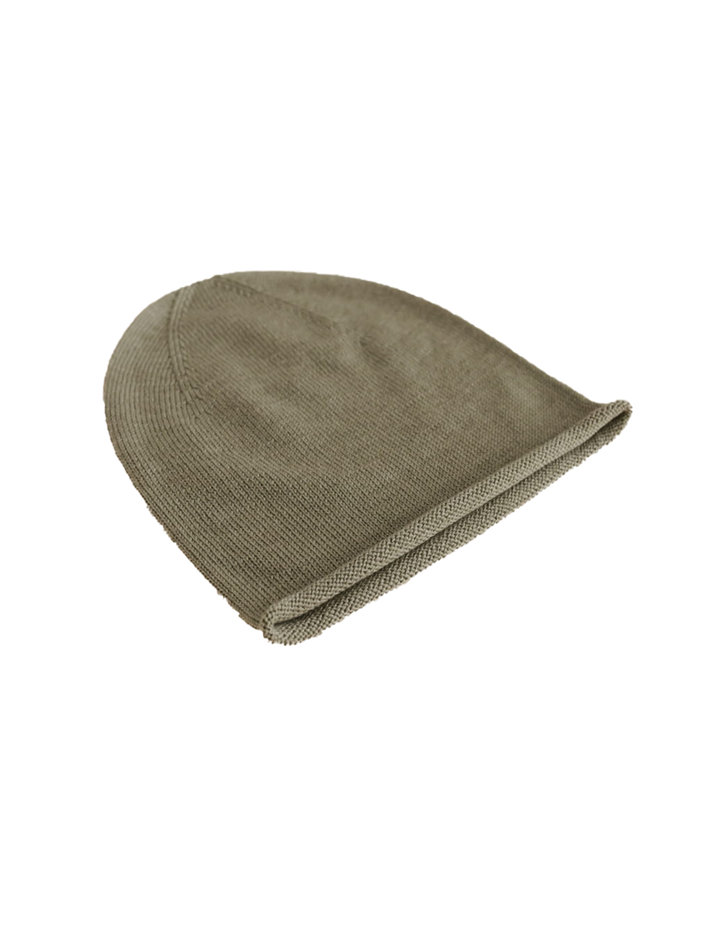 thin, year-round merino wool Efa Beanie hat