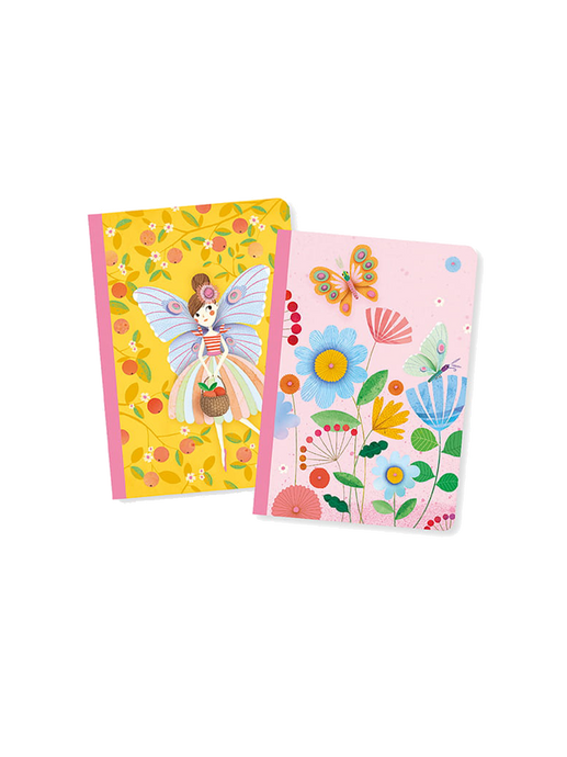 Set of 2 mini notebooks rose