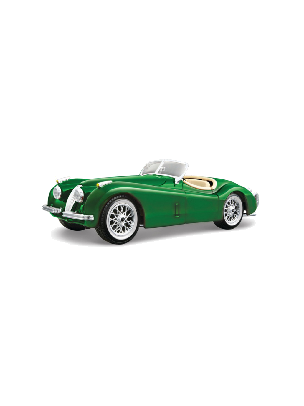 Modelo metálico del coche Jaguar XK 120 Roadster