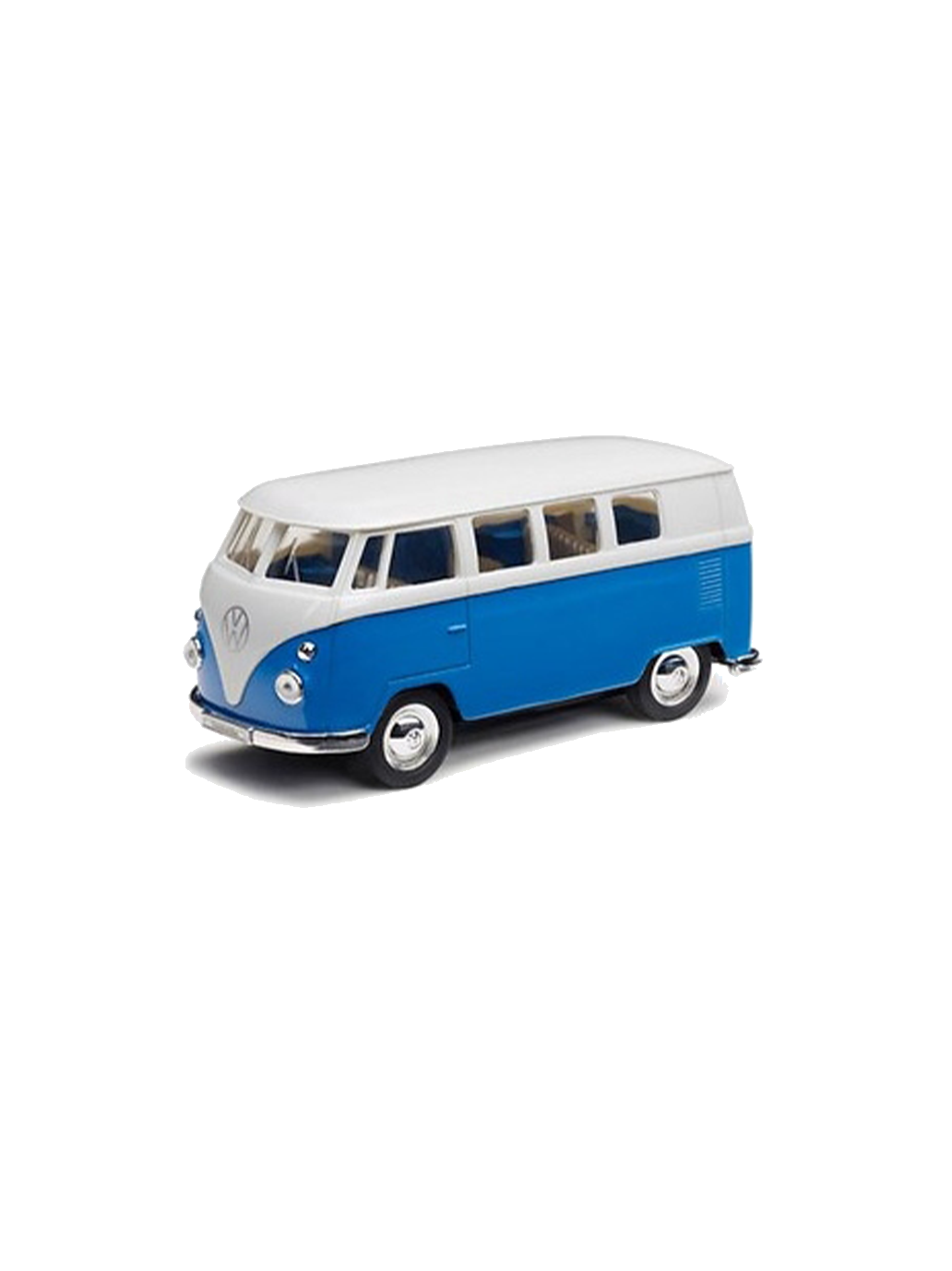 Modelo metálico del coche Volkswagen Van Samba.