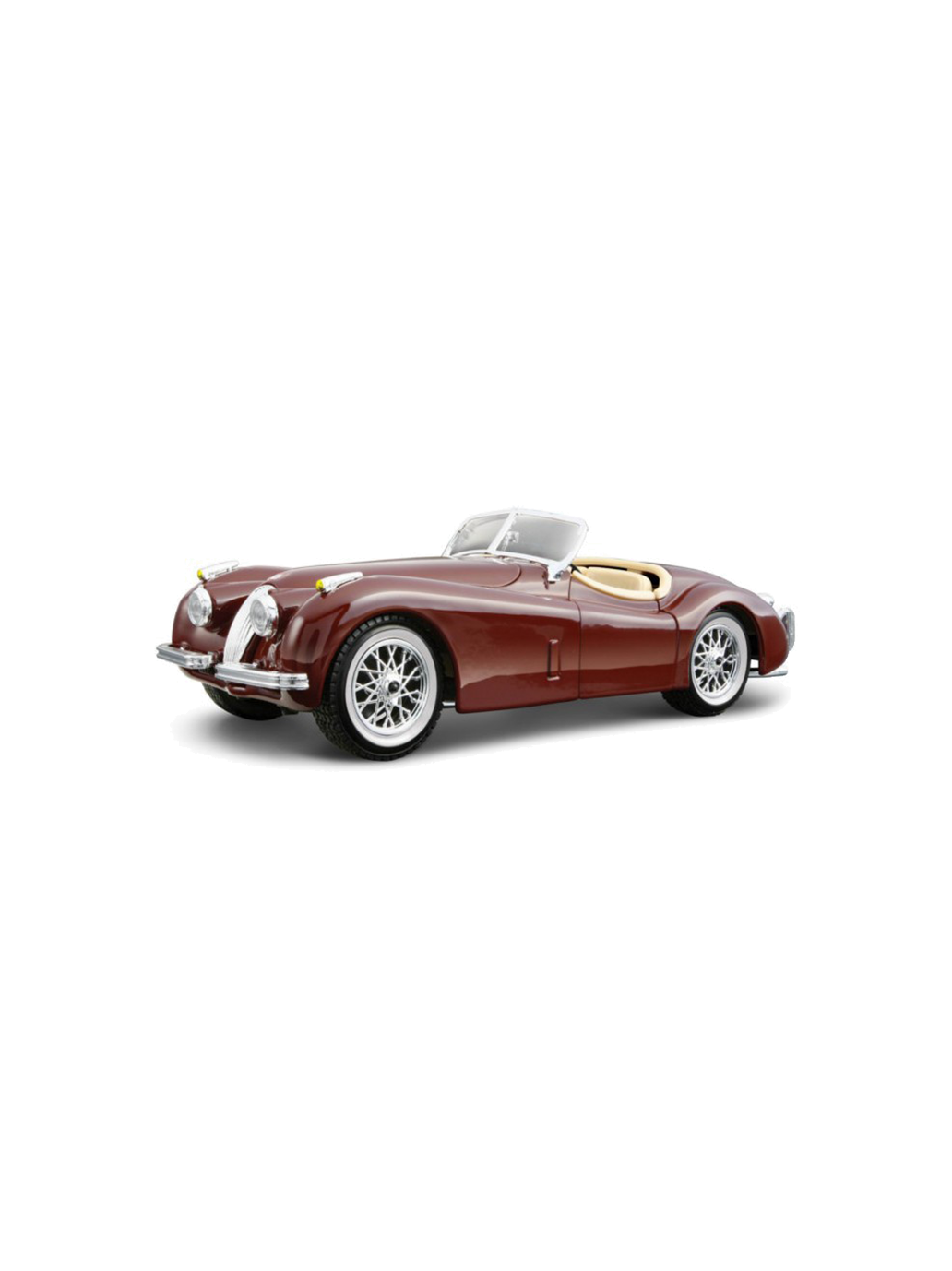 Modelo metálico del coche Jaguar XK 120 Roadster