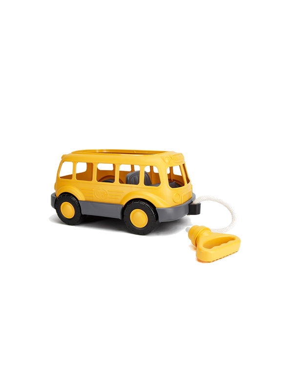 School bus to tow from Bio Plastic
