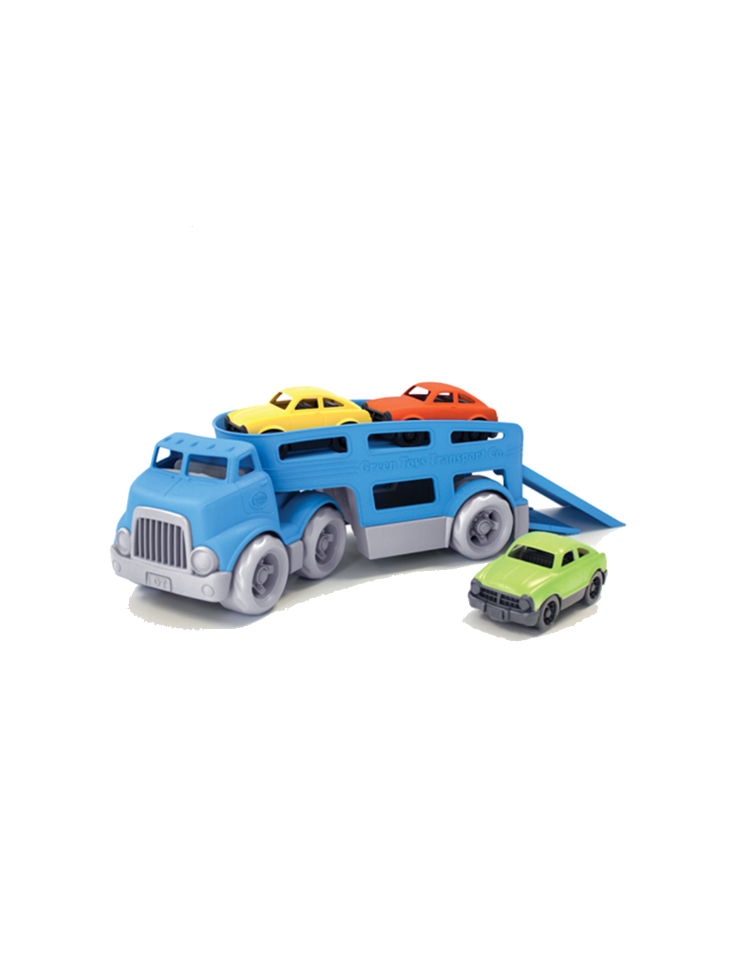 Tow truck with cars from Bio Plastic