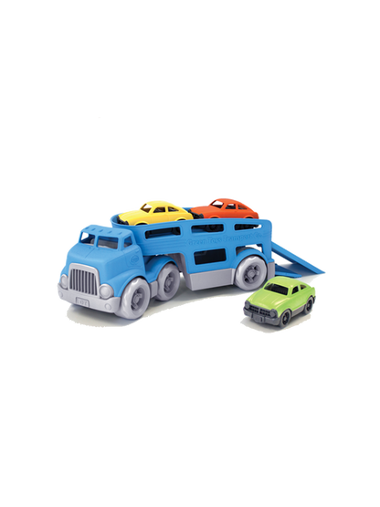 Tow truck with cars from Bio Plastic