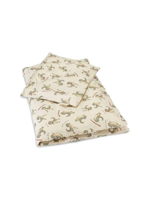 organic cotton bedding set dansosaurus