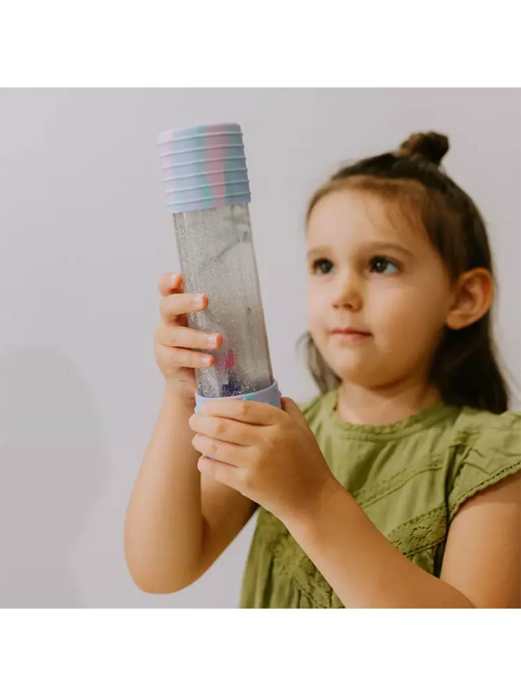 Botella calmante sensorial de bricolaje