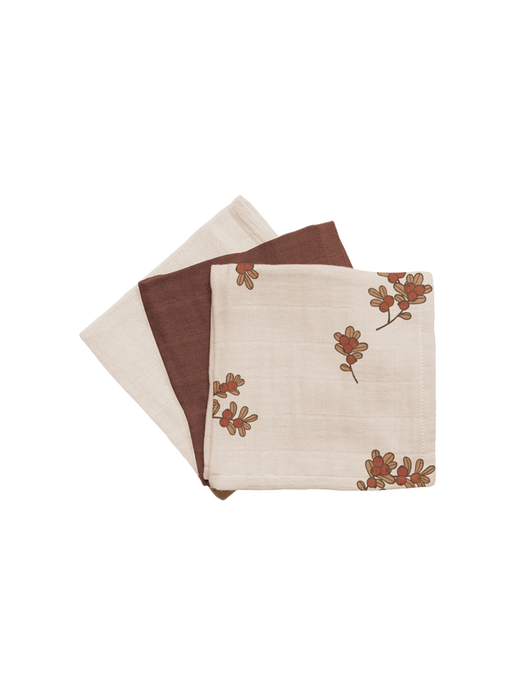 3-pack of muslin cloths airelles