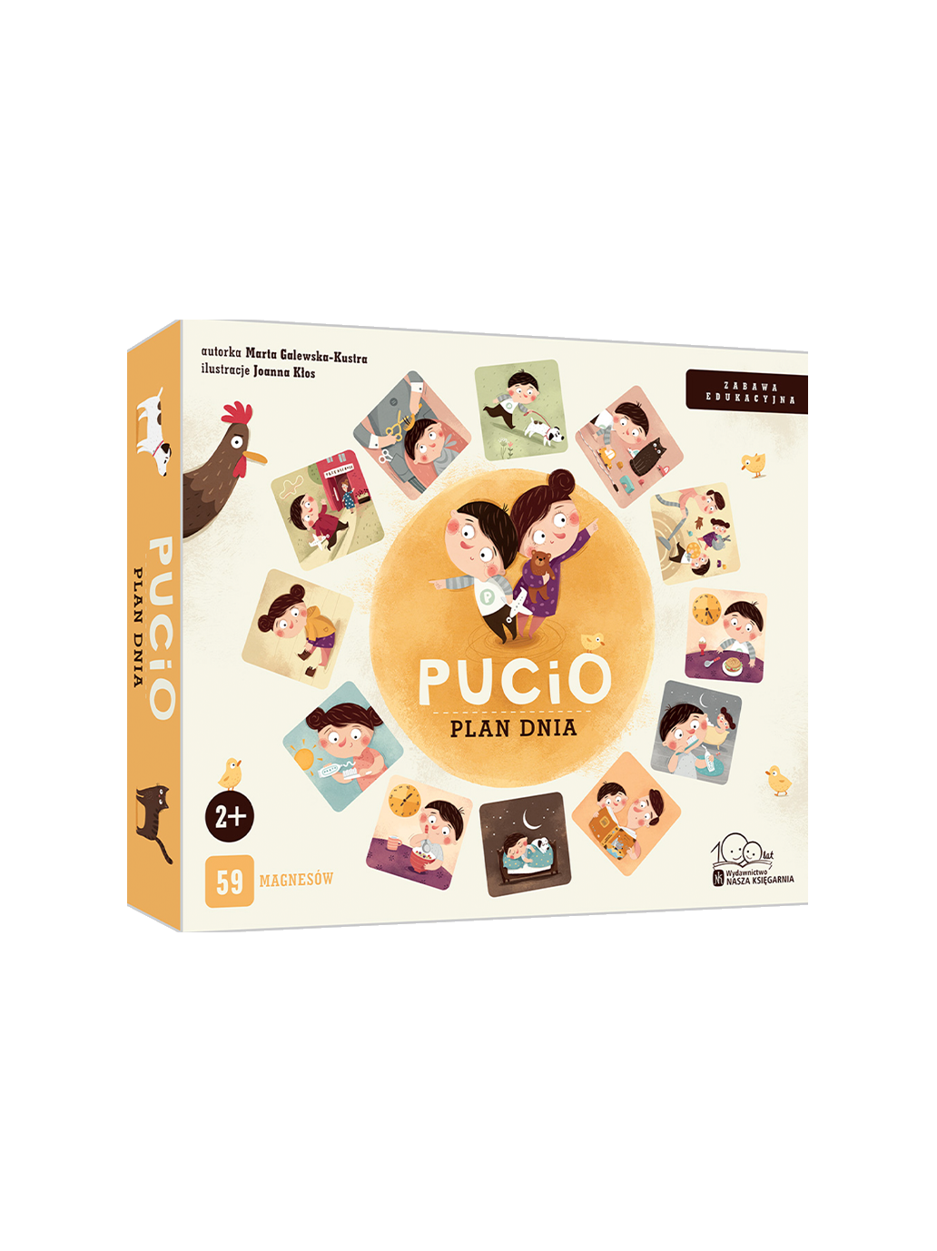 Pucio. Plan de día de juego educativo.