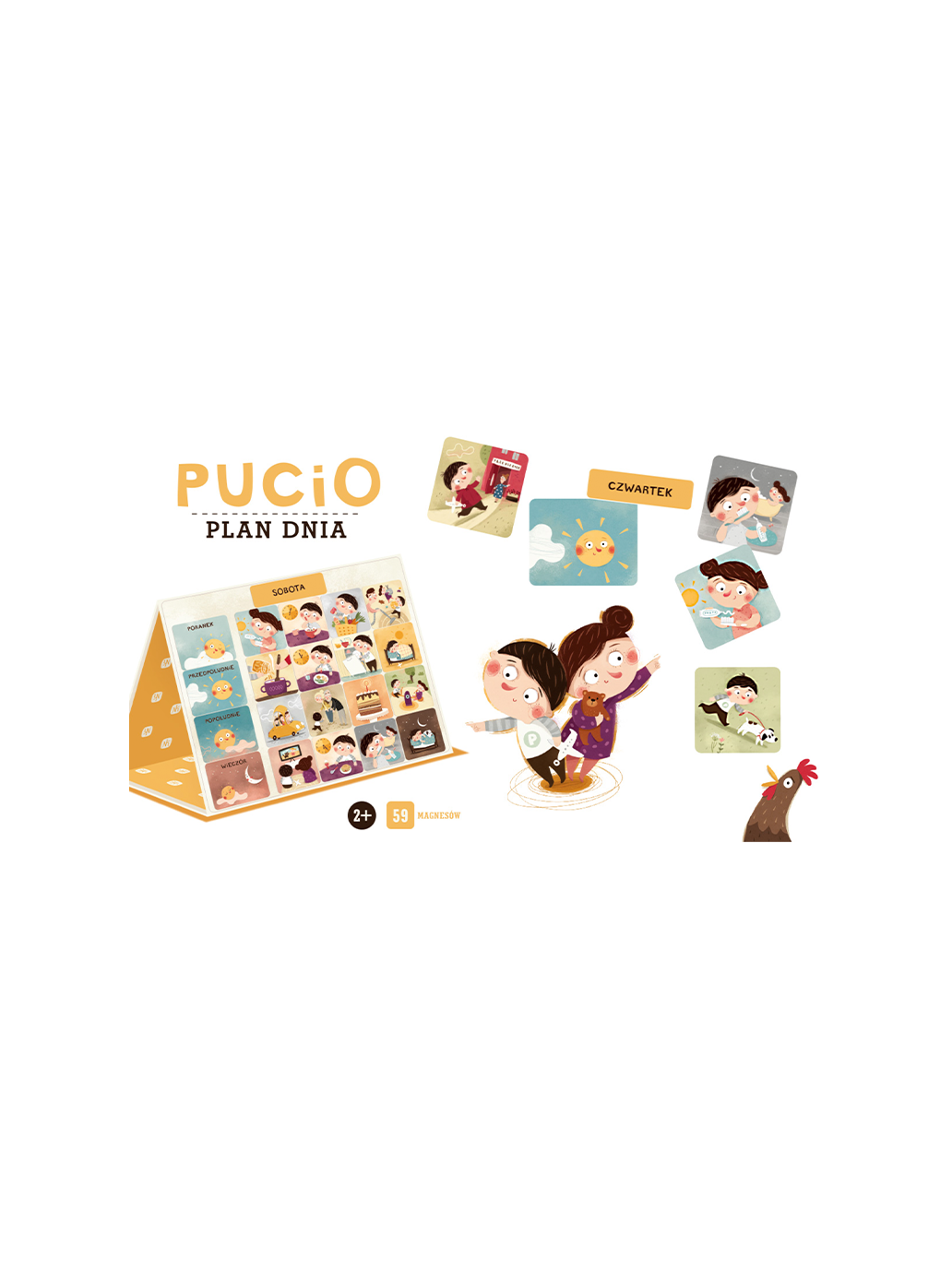 Pucio. Plan de día de juego educativo.