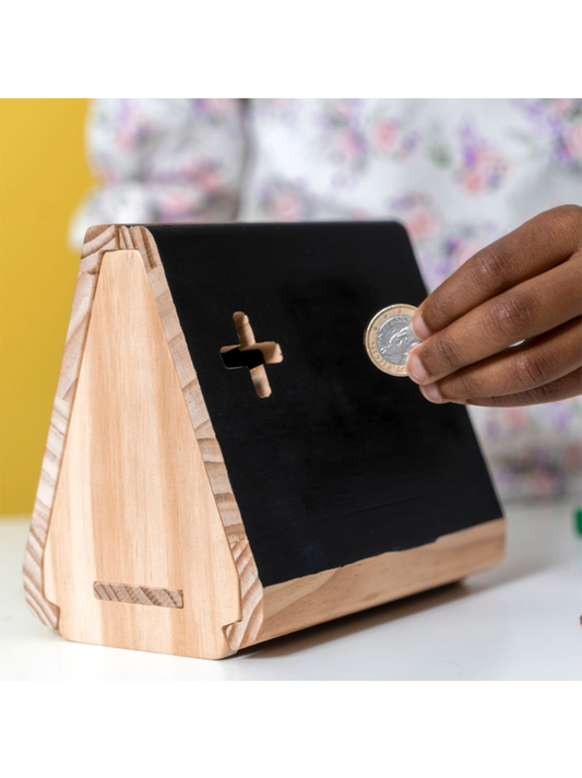 STEM toy create your own piggy bank