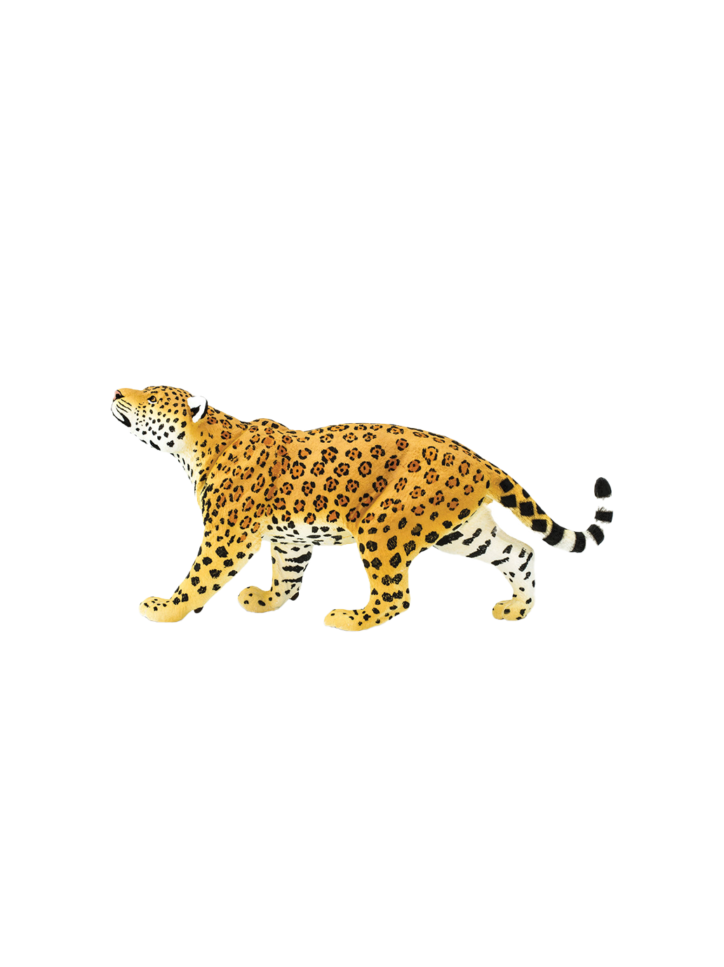 Una grande statuetta di giaguaro