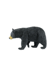 A large figurine of a black bear black bear