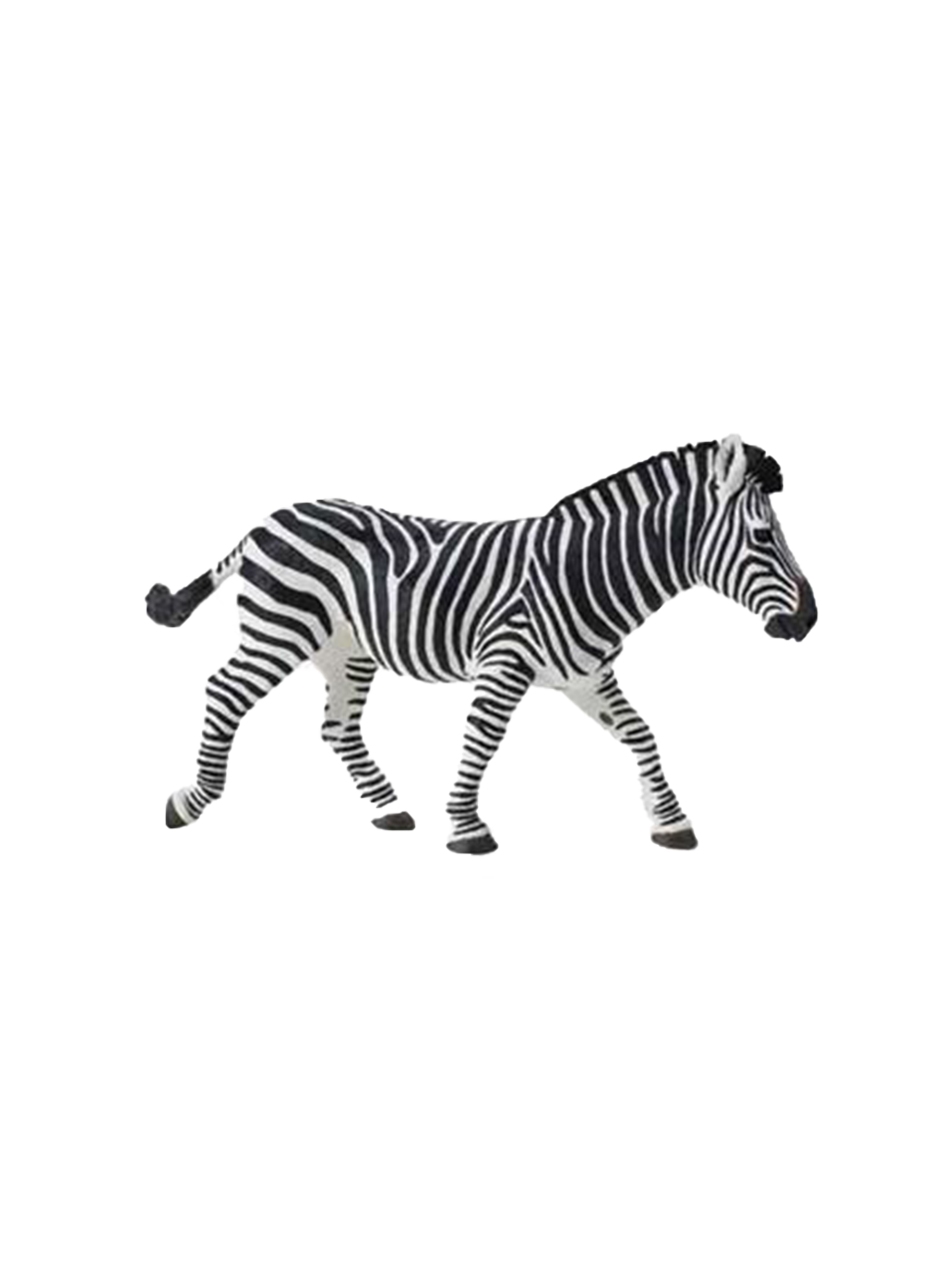 A large zebra figurine