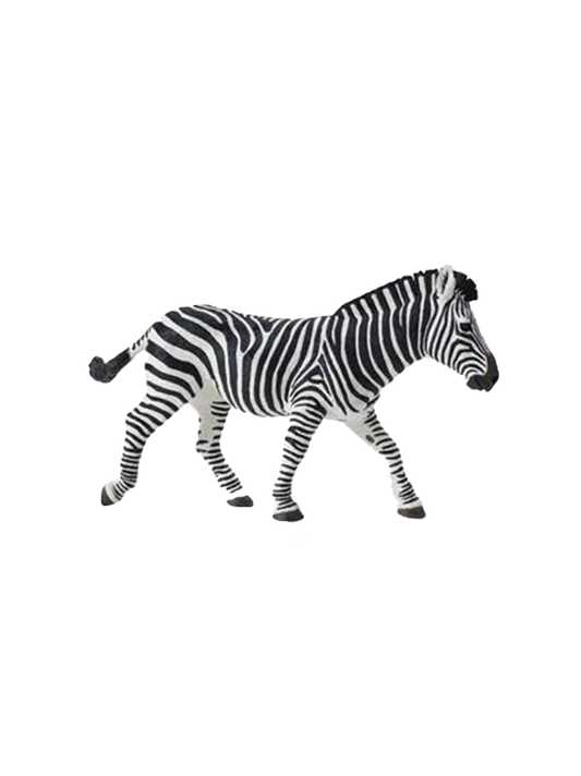 Una grande statuetta di zebra