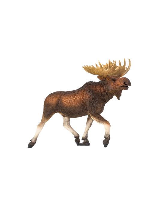 Large moose figurine moose