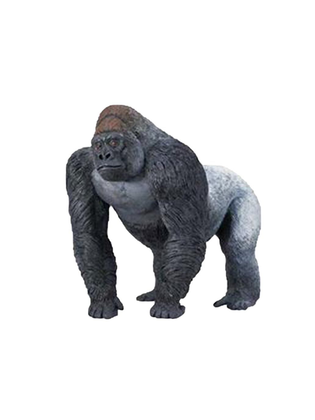 Grande statuetta di gorilla