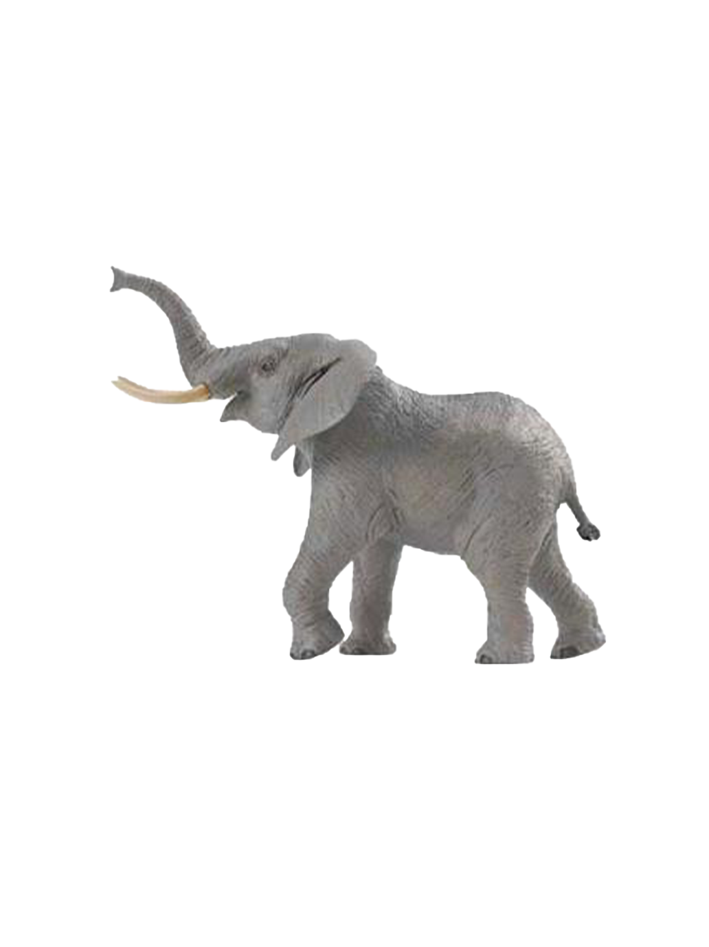 A large figurine of an African elephant