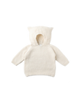Kitty hoodie sweater ivory