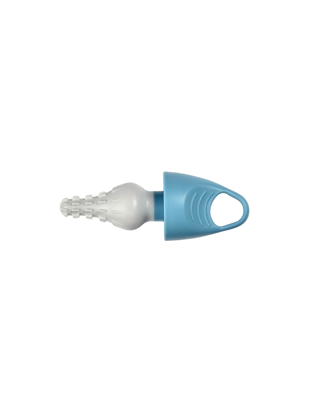 Silicone brush for bottles and teats