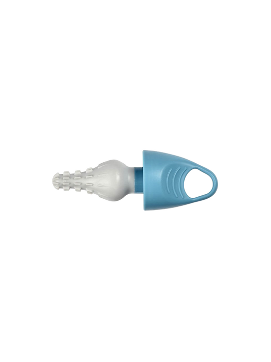 Silicone brush for bottles and teats