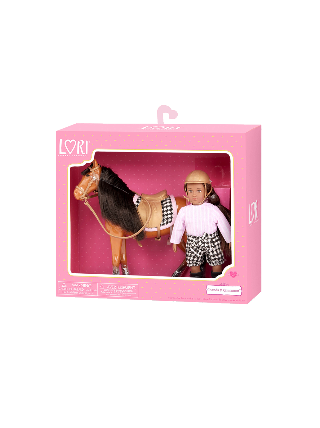 A little jockey doll with a horse