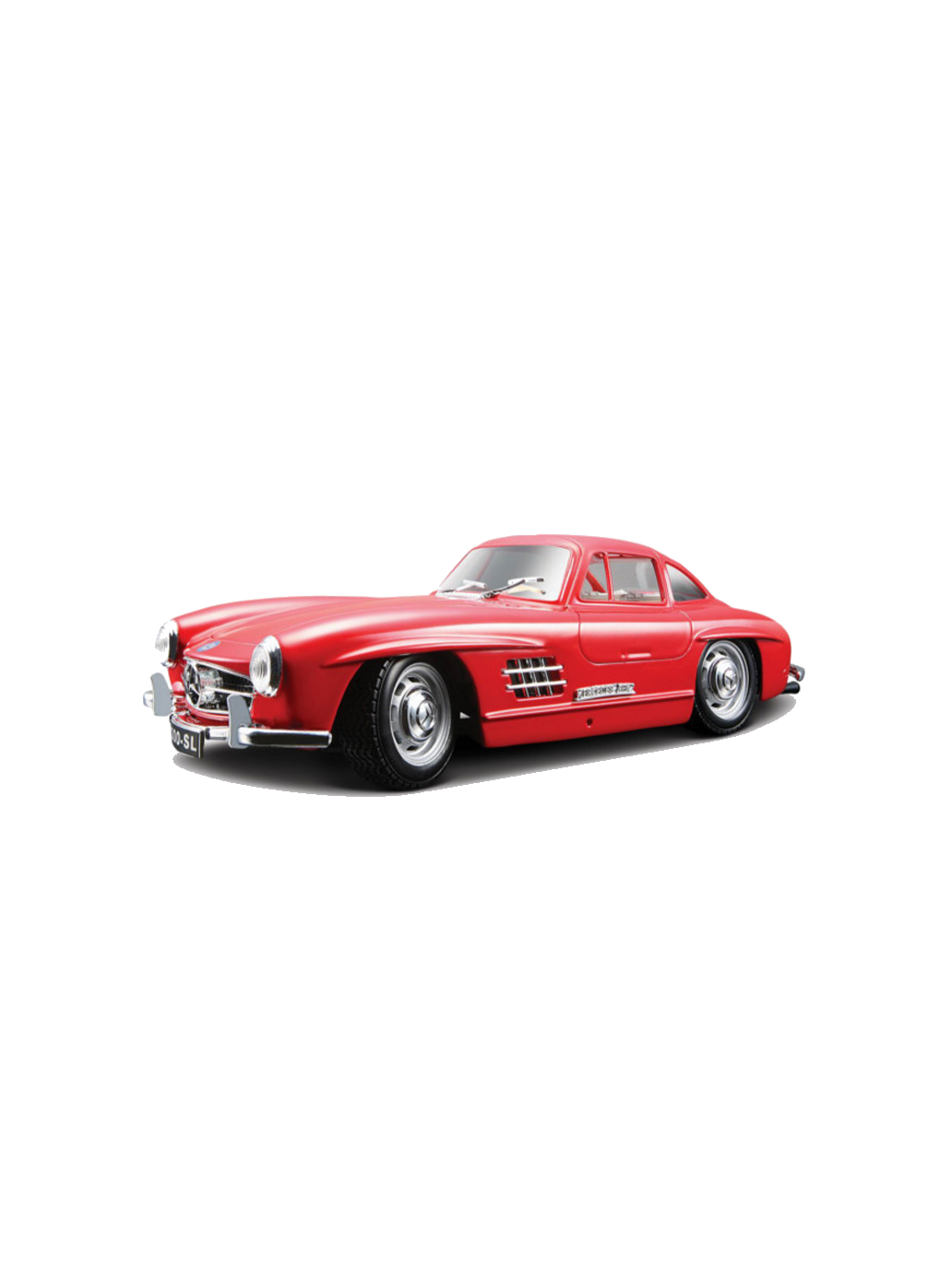 Metal model of the Mercedes-Benz 300 SL car