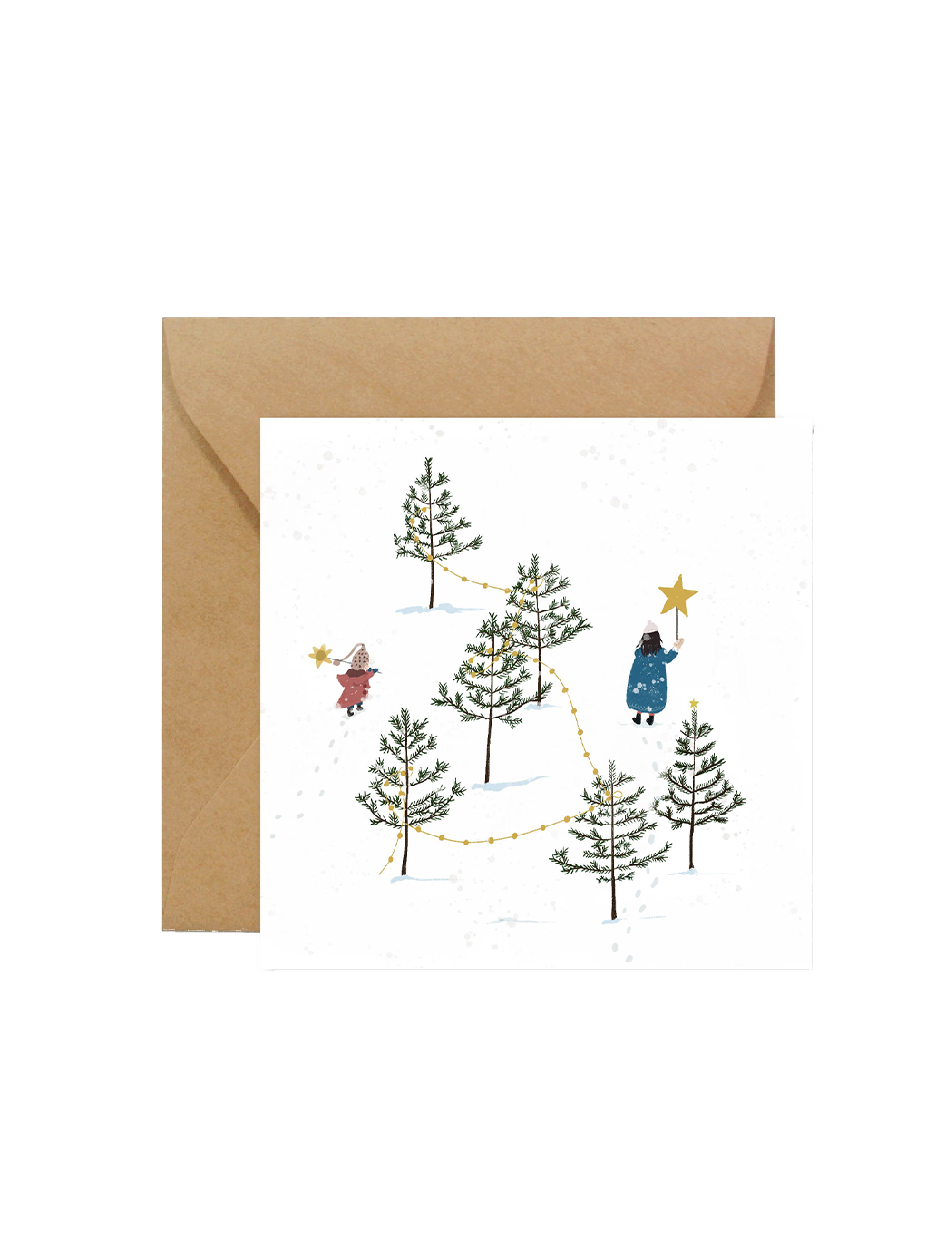 Greeting card with an envelope