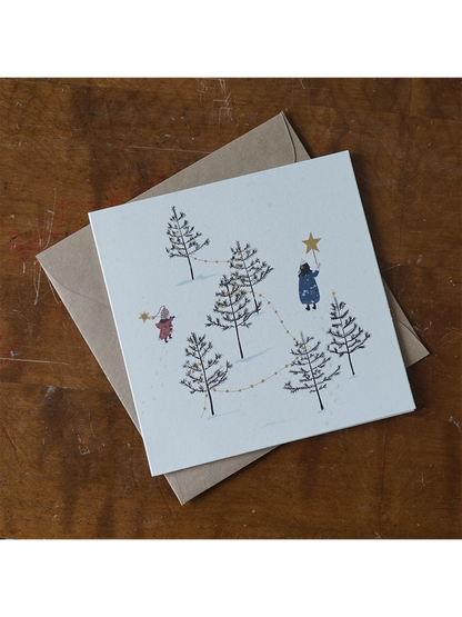 Greeting card with an envelope
